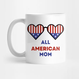 All American Mom 4th of July Mug